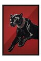 Tablou decorativ, 115261, Lemn masiv, Sticla PVC, Multicolor