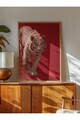 Tablou decorativ, 115262, Lemn masiv, Sticla PVC, Multicolor