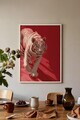 Tablou decorativ, 115262, Lemn masiv, Sticla PVC, Multicolor