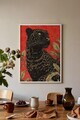 Tablou decorativ, 115265, Lemn masiv, Sticla PVC, Multicolor