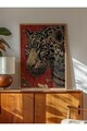 Tablou decorativ, 115273, Lemn masiv, Sticla PVC, Multicolor