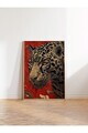 Tablou decorativ, 115273, Lemn masiv, Sticla PVC, Multicolor