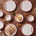 Set de mic dejun, Hermia, 868ARY1160, Ceramica, Bol pentru gem: 9,5 x 9,5 cm (4 bucăți), Rosu