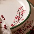Set de mic dejun, Hermia, 868ARY1163, Ceramica, Bol pentru gem: 12,5 x 12,5 cm (4 bucăți), Verde