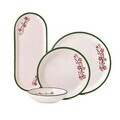 Set de mic dejun, Hermia, 868ARY1163, Ceramica, Bol pentru gem: 12,5 x 12,5 cm (4 bucăți), Verde