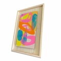 Tablou decorativ, Ahsakca, Lemn masiv, Fundal: 100% MDF de arțar (grosime: 2,7 mm) Vopsea: 100% MDF (grosime: 5 mm), Multicolor