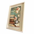 Tablou decorativ, Ahsakca, Lemn masiv, Fundal: 100% MDF de arțar (grosime: 2,7 mm) Vopsea: 100% MDF (grosime: 5 mm), Multicolor
