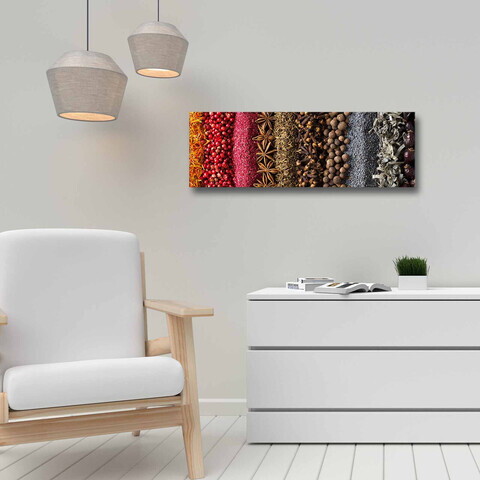 Tablou decorativ, 30902019C, Canvas, Lemn, Multicolor