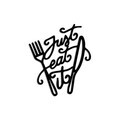 Decoratiune de perete, Just Eat It, Metal, Dimensiune: 43 x 50 cm , Negru
