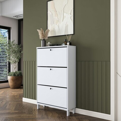 Pantofar, Hanah Home, EB112, 75x119.8x25 cm, PAL melaminat, Alb