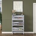 Pantofar, Hanah Home, EB112, 75x119.8x25 cm, PAL melaminat, Alb