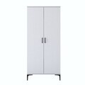 Dulap de baie, Hanah Home, KC104, 90x198.6x45 cm, PAL melaminat, Alb