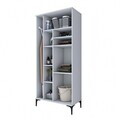 Dulap de baie, Hanah Home, KC103, 90x198.6x45 cm, PAL melaminat, Alb