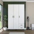Dulap de baie, Hanah Home, KC105, 120x198.6x45 cm, PAL melaminat, Alb