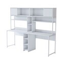 Birou, Hanah Home, HA129, 210x170.5x50 cm, PAL melaminat, Alb