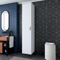 Dulap multifunctional, Hanah Home, JE250, 40x218.6x45 cm, PAL melaminat, Alb