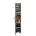 Dulap multifunctional, Hanah Home, JE250, 40x218.6x45 cm, PAL melaminat, Alb