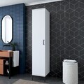 Dulap multifunctional, Hanah Home, JE252, 40x204.2x45 cm, PAL melaminat, Alb