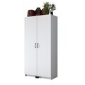 Dulap multifunctional, Hanah Home, JE103, 90x180x42 cm, PAL melaminat, Alb