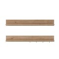Raft de perete, Hanah Home, AE107, 120x15x14.8 cm, PAL melaminat, Maro
