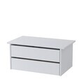 Dulapior, Hanah Home, BA139, 86.2x39.8x50 cm, PAL melaminat, Alb