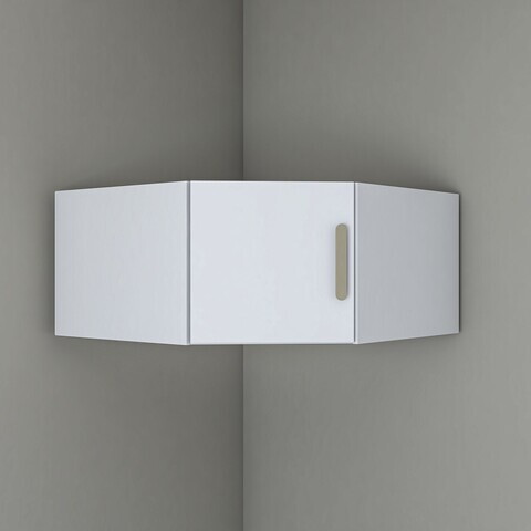 Dulap de perete, Hanah Home, BA168, 91x45x57.5 cm, PAL melaminat, Alb