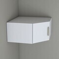 Dulap de perete, Hanah Home, BA168, 91x45x57.5 cm, PAL melaminat, Alb