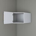Dulap de perete, Hanah Home, BA168, 91x45x57.5 cm, PAL melaminat, Alb