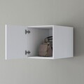 Dulap de perete, Hanah Home, BA167, 45x45x57.5 cm, PAL melaminat, Alb