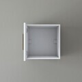 Dulap de perete, Hanah Home, BA167, 45x45x57.5 cm, PAL melaminat, Alb