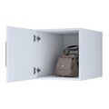 Dulap de perete, Hanah Home, BA167, 45x45x57.5 cm, PAL melaminat, Alb
