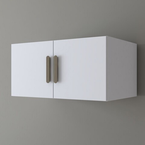 Dulap de perete, Hanah Home, BA166, 90x45x57.5 cm, PAL melaminat, Alb