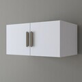 Dulap de perete, Hanah Home, BA166, 90x45x57.5 cm, PAL melaminat, Alb