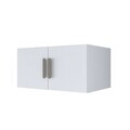 Dulap de perete, Hanah Home, BA166, 90x45x57.5 cm, PAL melaminat, Alb
