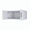 Dulap de perete, Hanah Home, BA166, 90x45x57.5 cm, PAL melaminat, Alb