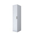 Dulap pentru haine, Hanah Home, BA218, 45x210x57.5 cm, PAL melaminat, Alb