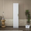 Dulap pentru haine, Hanah Home, BA172, 45x210x45 cm, PAL melaminat, Alb