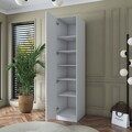 Dulap pentru haine, Hanah Home, BA162, 45x210x57.5 cm, PAL melaminat, Alb