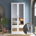 Dulap pentru haine, Hanah Home, BA232, 90x210x57.5 cm, PAL melaminat, Alb