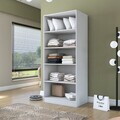 Dulap pentru haine, Hanah Home, BA202, 90x210x57.5 cm, PAL melaminat, Alb