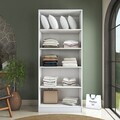 Dulap pentru haine, Hanah Home, BA231, 90x210x57.5 cm, PAL melaminat, Alb