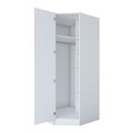Dulap pentru haine, Hanah Home, BA183, 91x210x57.5 cm, PAL melaminat, Alb
