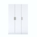 Dulap pentru haine, Hanah Home, BA164, 135x210x57.5 cm, PAL melaminat, Alb