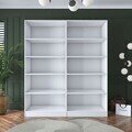 Dulap pentru haine, Hanah Home, BA165, 180x210x57.5 cm, PAL melaminat, Alb