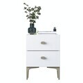 Noptiera, Hanah Home, BD110, 39.6x53.7x37.5 cm, PAL melaminat, Alb