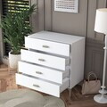Dulap, Hanah Home, BE116, 85.6x90.7x45 cm, PAL melaminat, Alb