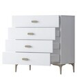 Dulap, Hanah Home, BE116, 85.6x90.7x45 cm, PAL melaminat, Alb