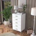Dulap, Hanah Home, BE106, 55.4x105.4x45 cm, PAL melaminat, Alb