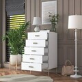 Dulap, Hanah Home, BE106, 55.4x105.4x45 cm, PAL melaminat, Alb