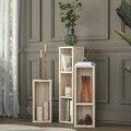 Set masute 2 piese, Hanah Home, AD106, PAL melaminat, Travertin